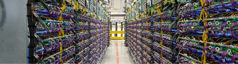 A Google Data Center (Click for more) image