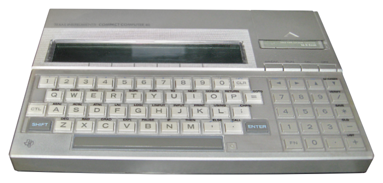Texas Instruments Compact Computer 40 (CC-40)